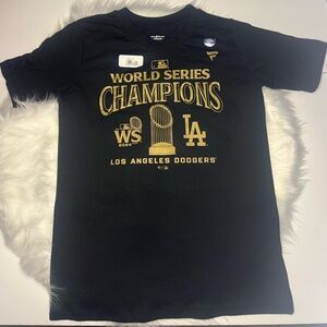 Black World Series Champions T-Shirt